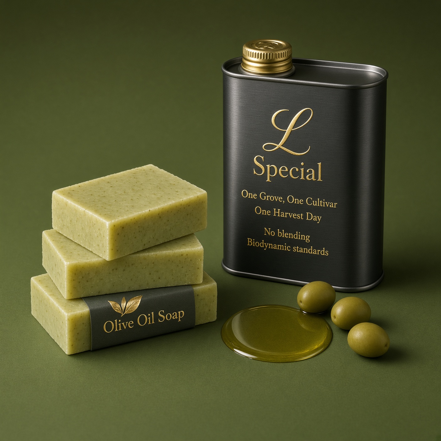 Sicilian olive oil — single-origin, single-cultivar