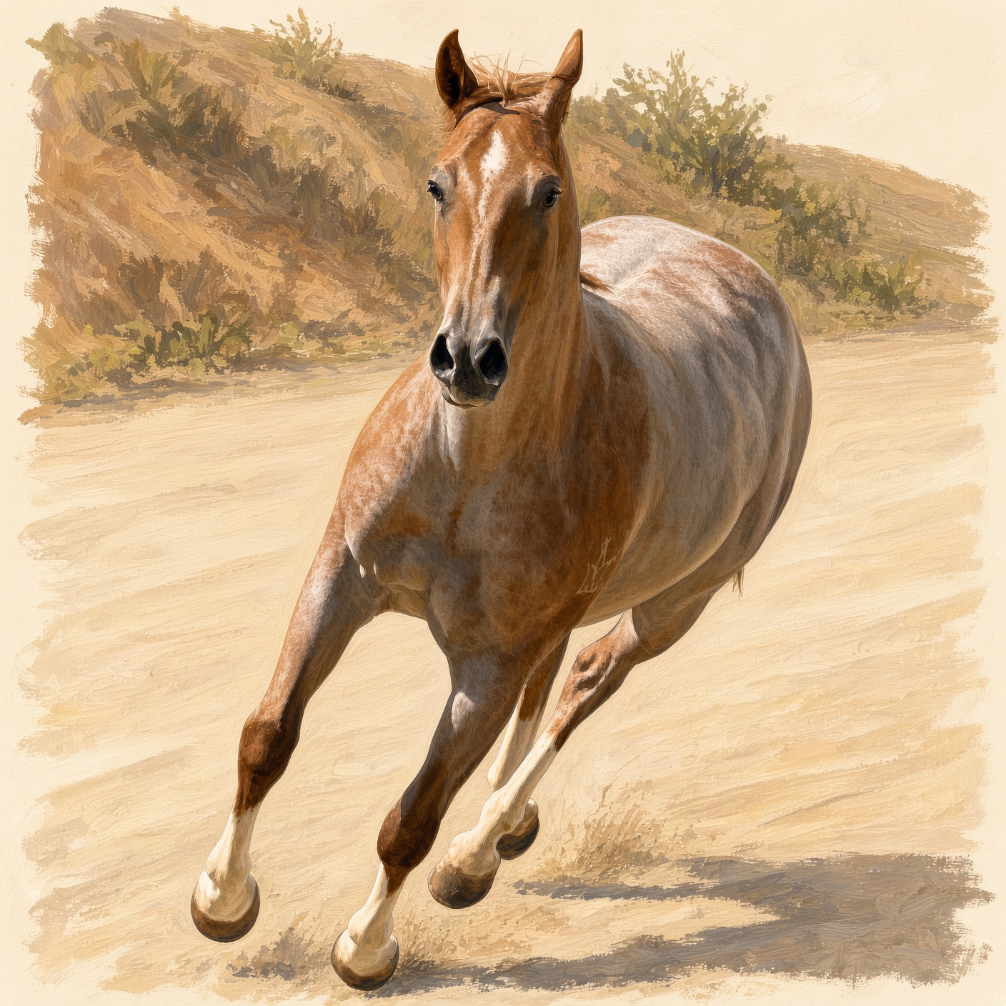 American Quarter Horse — Chirripó band