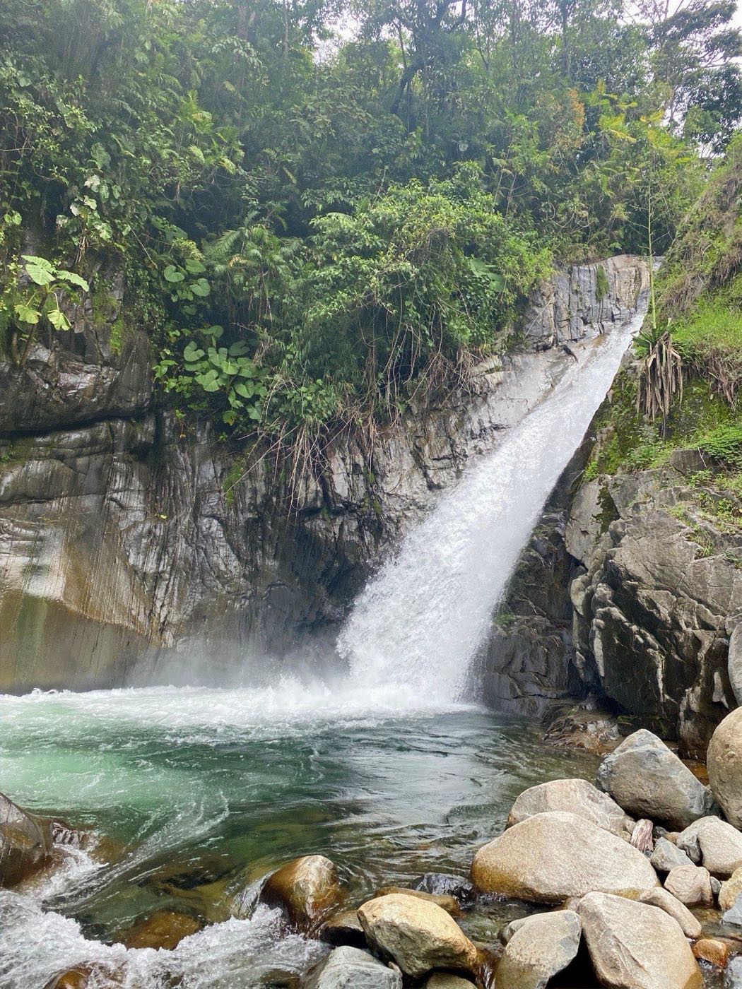 Vista Casacada Rio Blanco, Herradura de Rivas